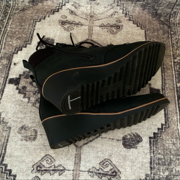 Women's Zone Medium/Wide Lace Up Wedge Bootie ❤️🔥NEW Spring / Summer Shoes - Picture 3 of 7